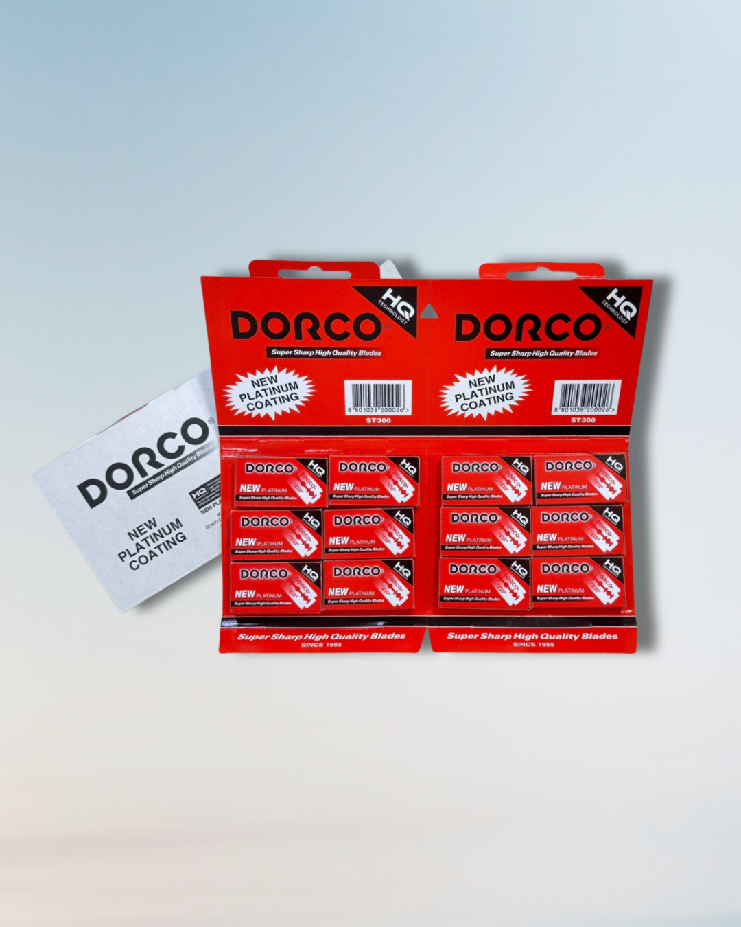 Display de Cuchillas Dorco Prime x 60 Unidades